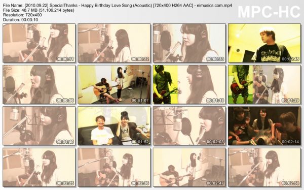 SpecialThanks - Happy Birthday Love Song (Acoustic)