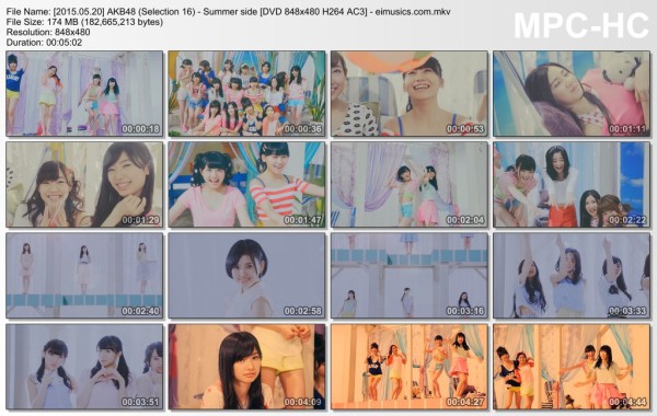 [2015.05.20] AKB48 (Selection 16) - Summer side (DVD) [480p]  - eimusics.com.mkv_thumbs_[2015.08.18_06.03.18]