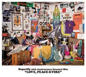 Superfly Love Peace Fire Album