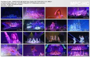 E-girls – DANCE WITH ME NOW! from “E-girls LIVE TOUR 2016 ~E.G. SMILE~ in Saitama Super Arena vol.1” (M-ON!) [720p] [PV]
