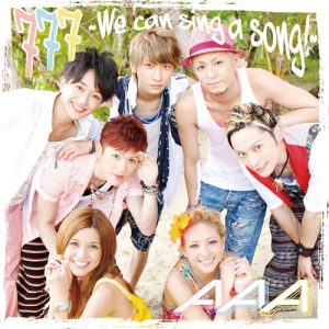 [Single] AAA – 777 ~We can sing a song!~ [MP3/320K/ZIP][2012.07.25]